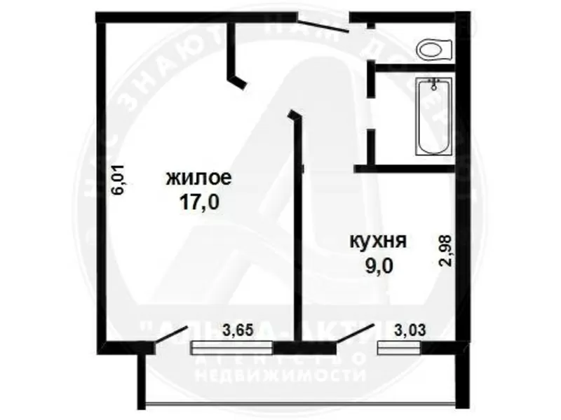 1-комн. квартира,  Брест,  Дубровская,  2007 г.п. 42, 8/19, 7/9. s151432 7