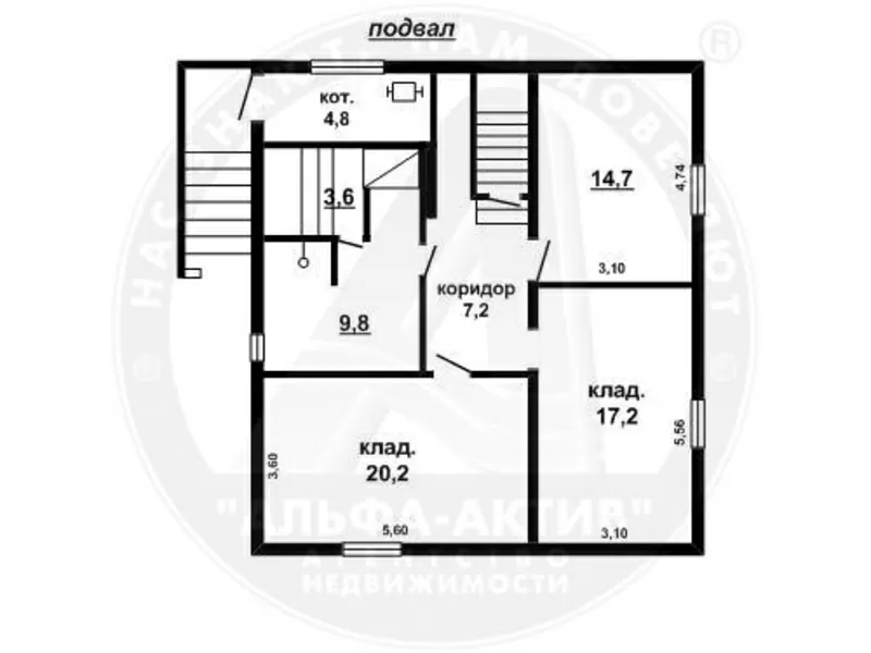 Жилой дом 2006 г.п. Брестский р-н. Блок / кирпич / шифер. d150980 12