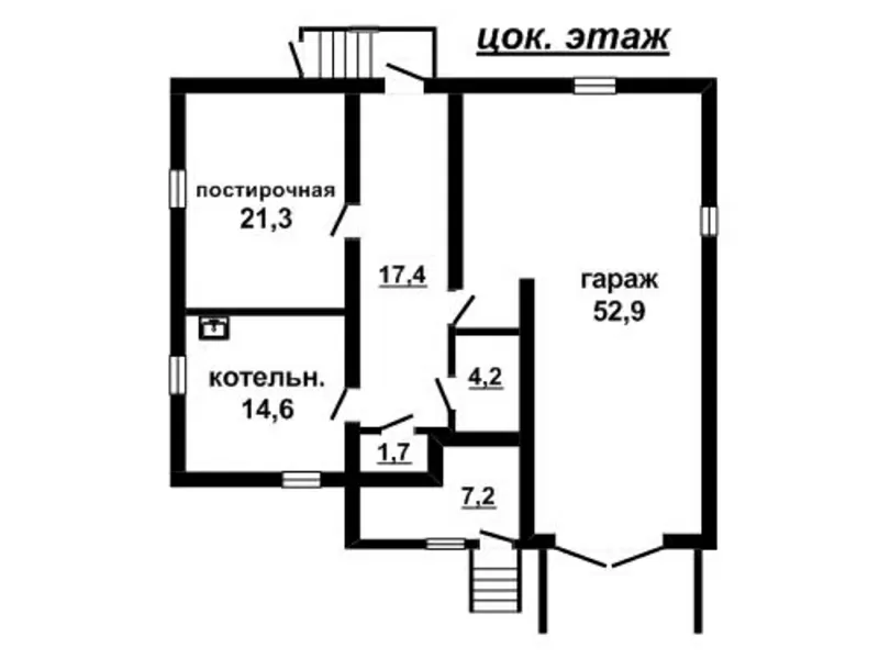 Жилой дом. 2006 г.п. г.Брест. Блок / кирпич / шифер. r160122 6