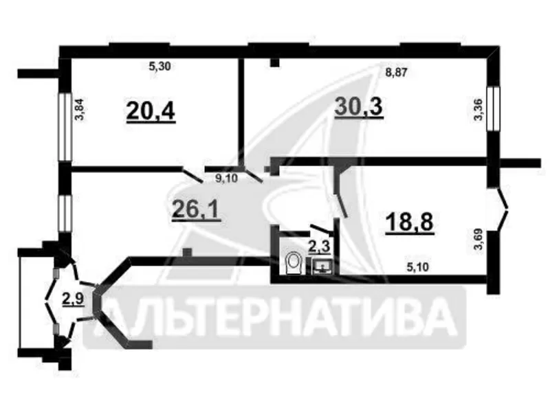 Административное помещение в собственность в г.Бресте. y160637 3