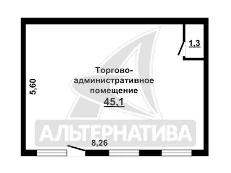 Нежилое помещение (бывшая квартира) в собственность. y161557