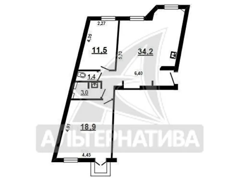 Административно-торговое помещение в собственность. y160753