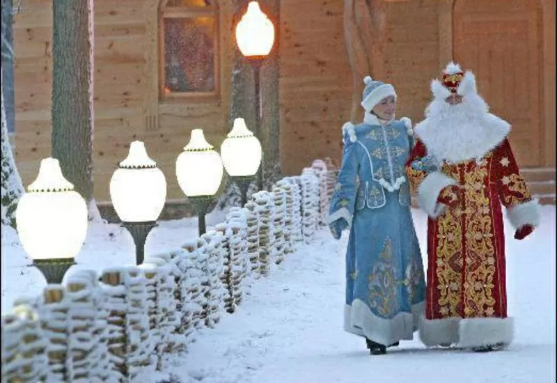 Отдых в Беловежской пуще,  поместье Деда Мороза. 3