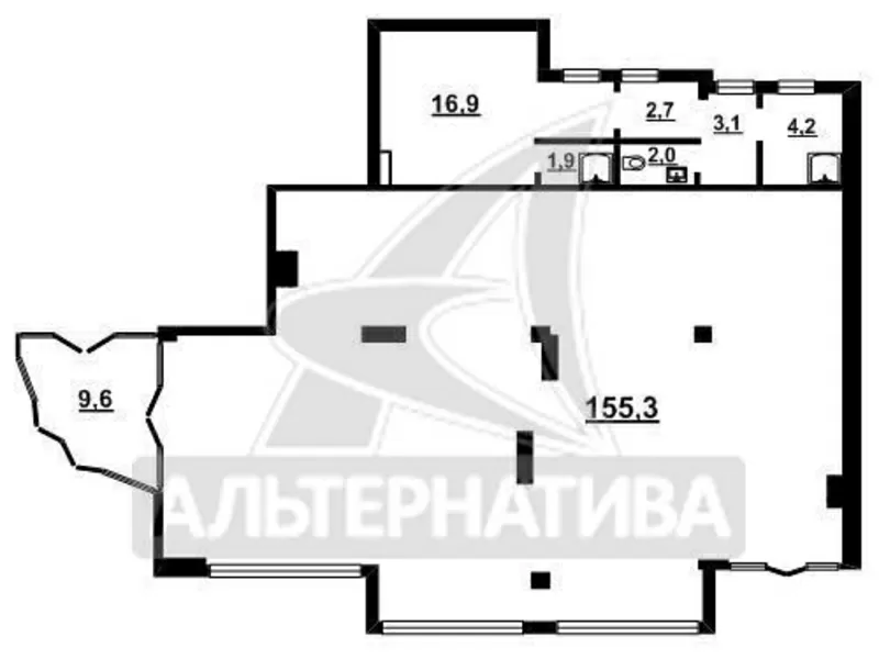 Административно-торговое помещение в аренду. n160038 2