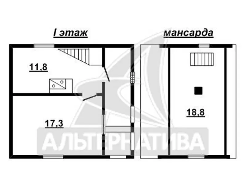 Садовый домик. 2002 г.п. Брестский р-он. r162448 14