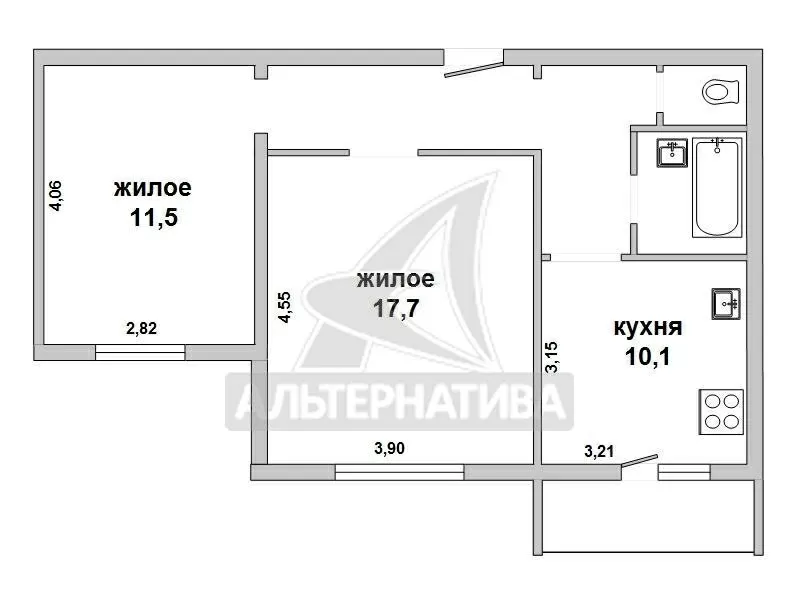 2-комнатная квартира,  г.Брест,  Воровского ул.,  2010 г.п. w160044 11