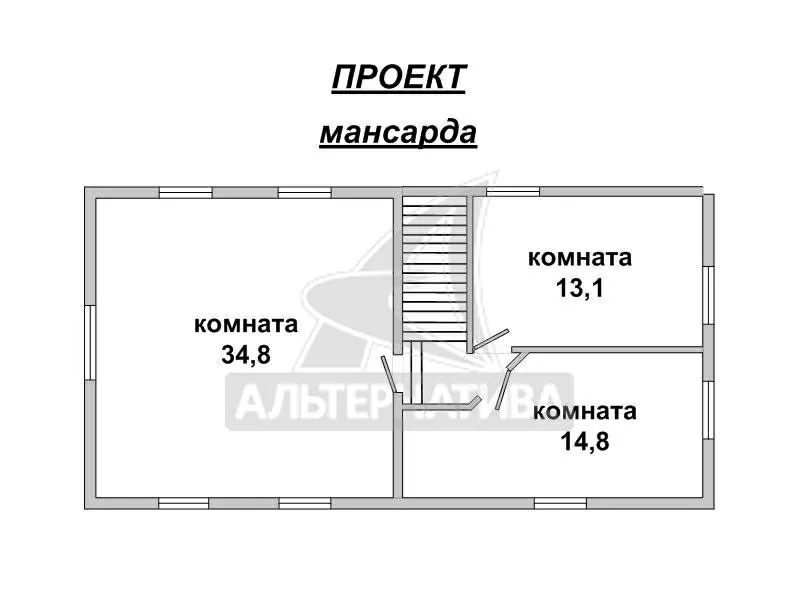 Коробка садового домика. Брестский р-он. Блок/металлочерепица. r162595 6