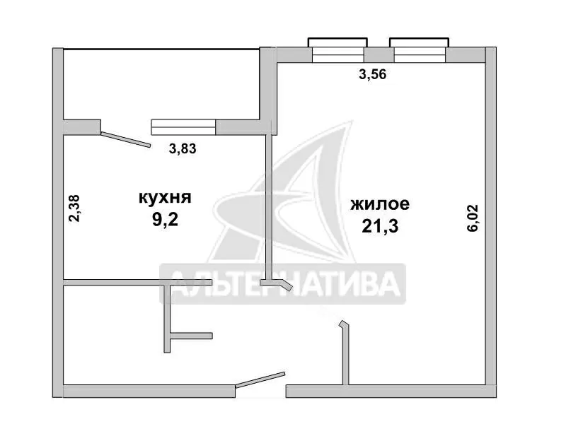 1-комнатная квартира,  г.Брест,  Ясеневая ул.,  2010 г.п. w172526 9