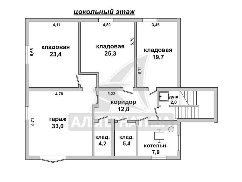 Часть жилого дома (доля: 14/25) в г.Бресте. r172423 4