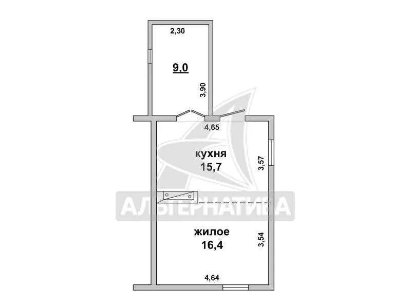 Квартира в блокированном доме в Каменецком р-не. r181267 2