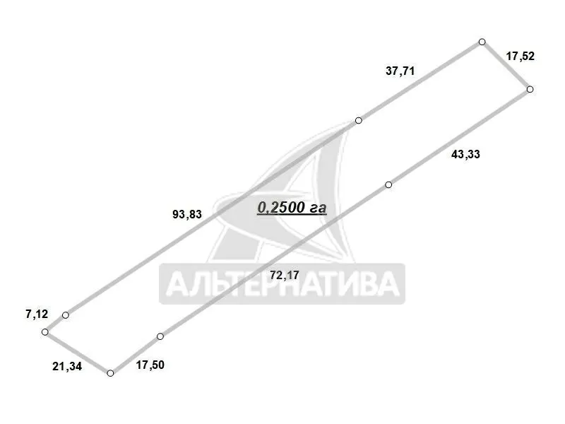 Жилой дом в Малоритском р-не. 1945 г.п. 1 этаж. r181435 8