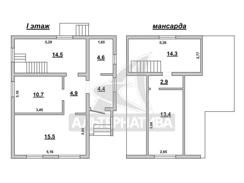 Дачный домик жилого типа в черте г.Бреста. Общ. - 97, 7 кв.м. r172489 10