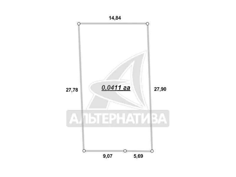 Садовый участок в Брестском р-не. Участок - 0, 0411 га. r181718 9