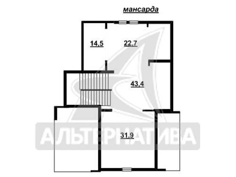 Жилой дом. 2005 г.п. г.Брест. Кирпич / шифер. 2 этажа. r162175 5