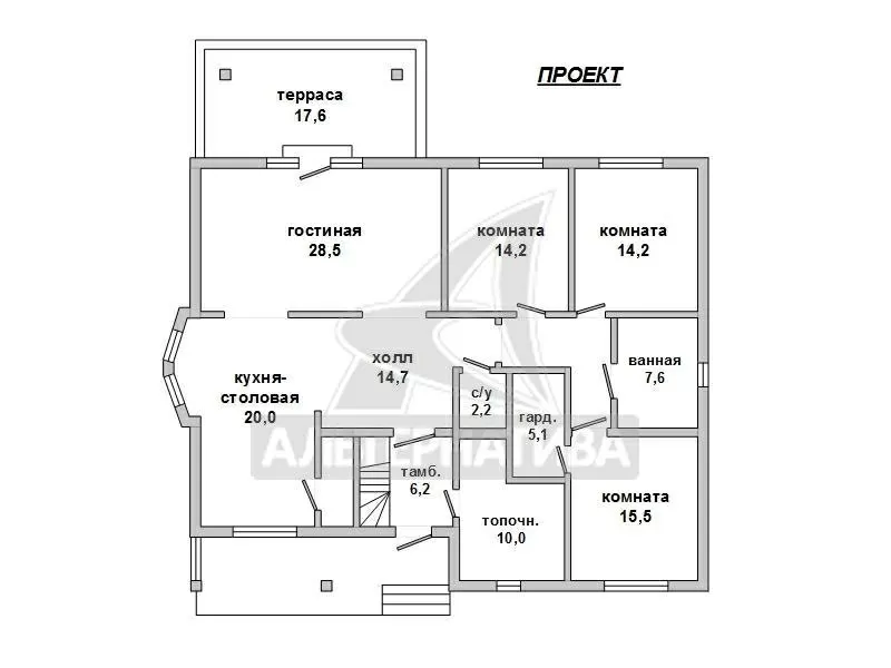 Коробка жилого дома до стропильной системы в Брестском р-н. r162300 17