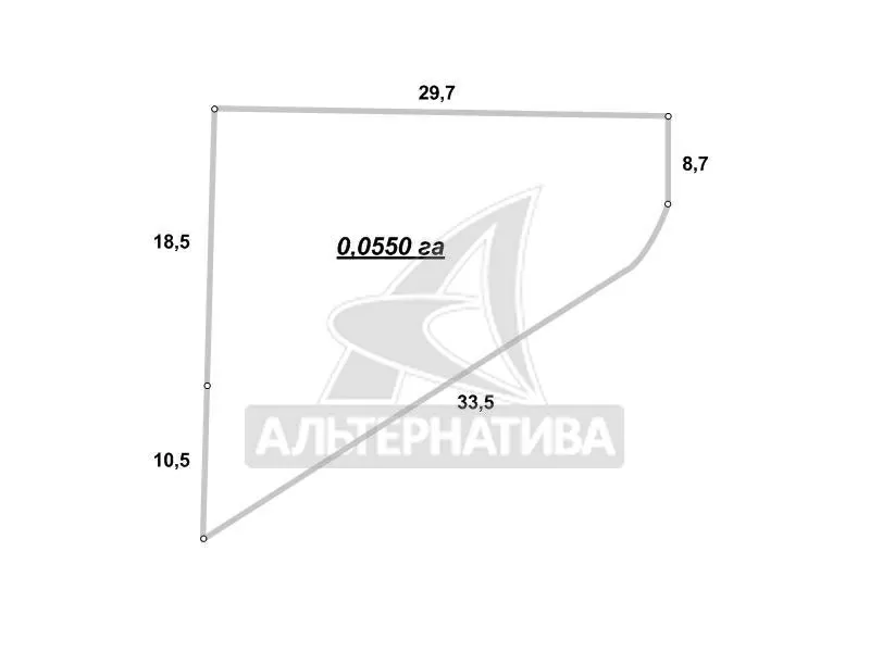 Садовый участок в Брестском р-не. Участок - 0, 0550 га. r172436 3