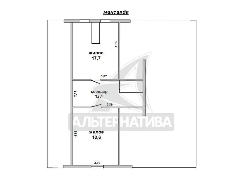 Жилой дом в Брестском р-не. 2 этажа,  мансарда. r171927 6