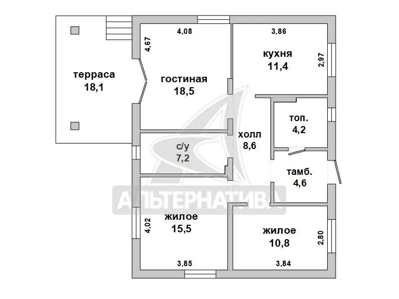 Дом под чистовую отделку в Брестском р-не. 2017 г.п. r180511 17