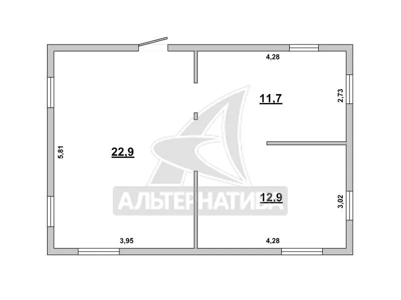 Жилой дом в Брестском р-не. 2012 г.п. 1 этаж. r171632 15