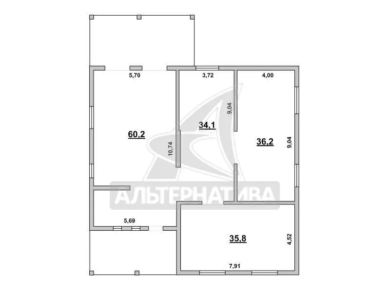 Коробка жилого дома в Брестском р-не. r181384 13