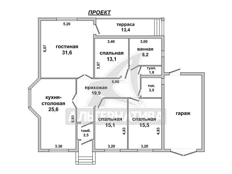 Дом под чистовую отделку в г.Каменце. 2011 г.п. r181266 13