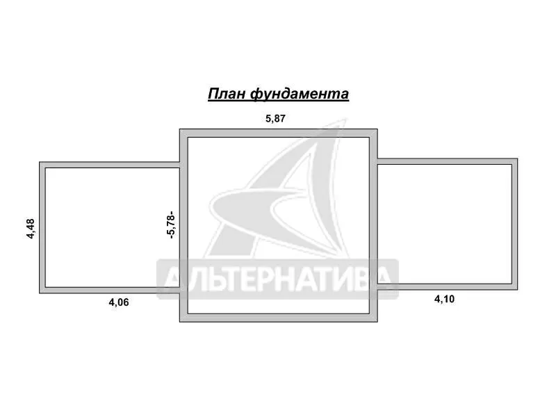 НЗКС на стадии фундамента в Каменецком р-не. r181561 6