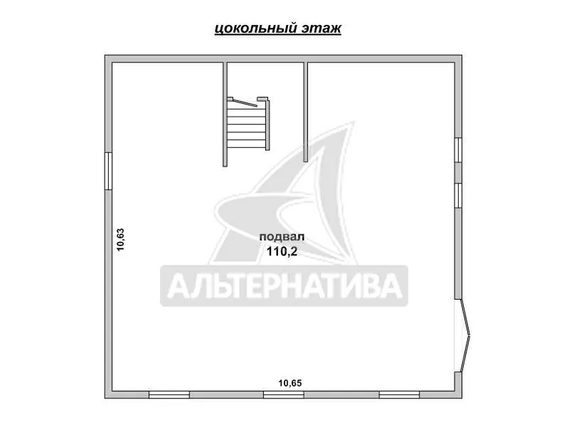 Жилой дом в Каменецком р-не. 2009 г.п. 1 этаж,  мансарда. r182188 6