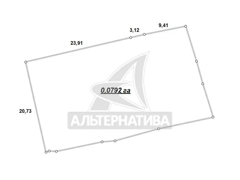 Жилой дом в Каменецком р-не. 1955 г.п.,  реконструкция 1990 г. r182056 6