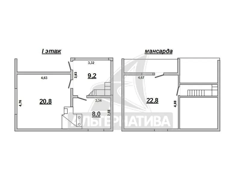 Садовый домик. 2011 г.п. Малоритский р-н. Блок / шифер. r170364 6