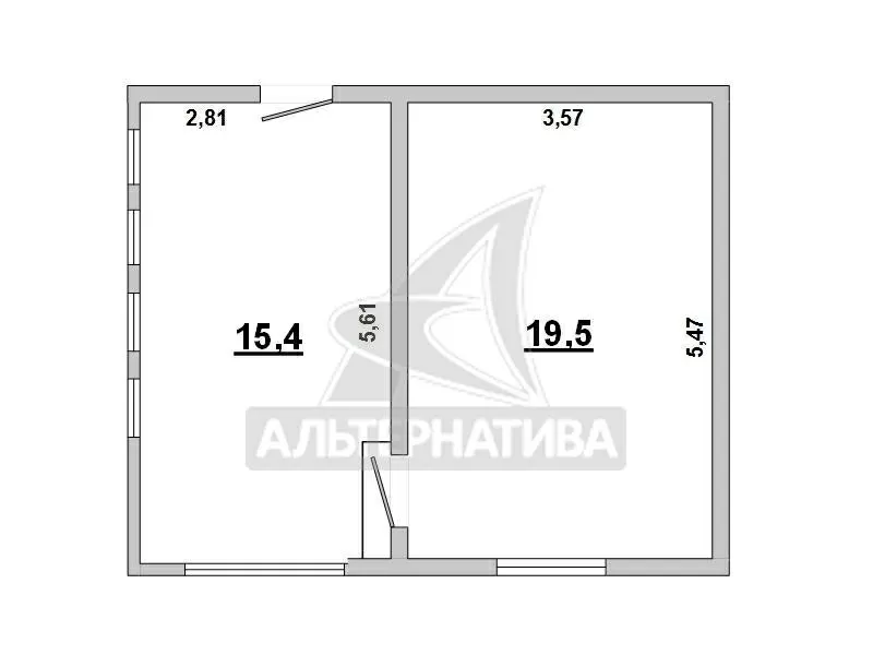 Садовый домик. 2002 г.п. г.Брест. Блок / шифер. 1 этаж. r170622 10