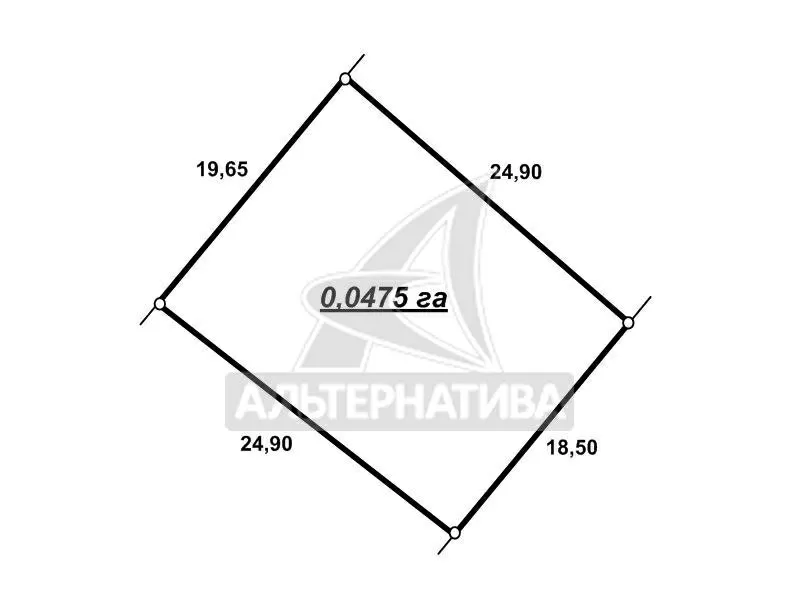 Садовый домик в тихом,  окруженный лесом. Брестский р-н. r171130 2