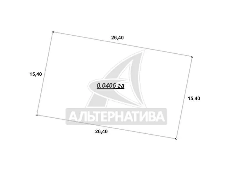 Садовый участок в Брестском р-не. Участок - 0, 0406 га. r171705