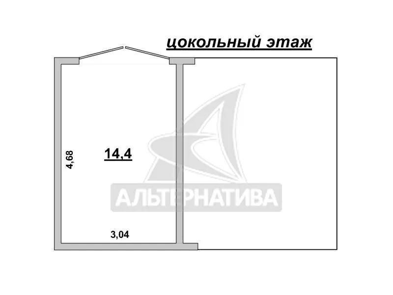 Садовый домик в г.Бресте. 1995 г.п. 1 этаж,  мансарда. r180128 15