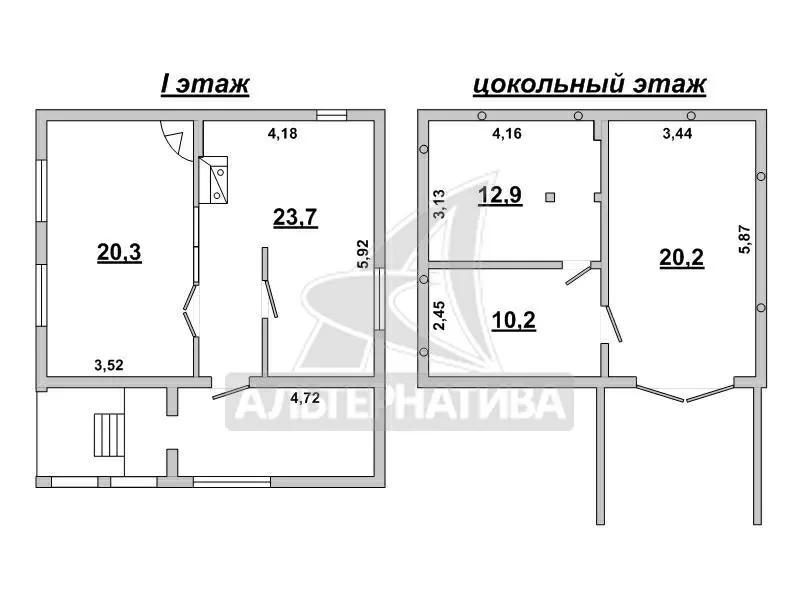 Дачный домик жилого типа в Брестском р-не. 2004 г.п. r180718 17