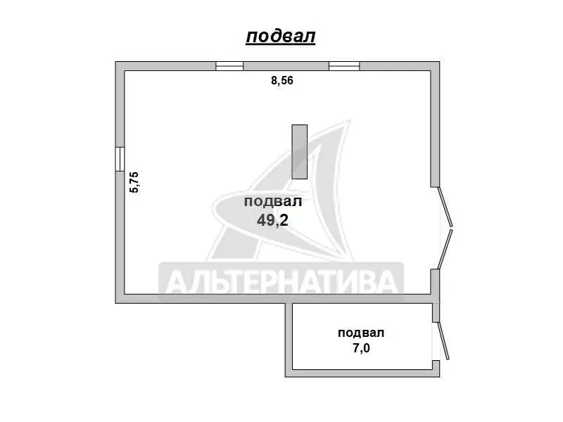 Жилой дом в Жабинковском р-не. 2000 г.п. 1 этаж,  мансарда. r182487 6