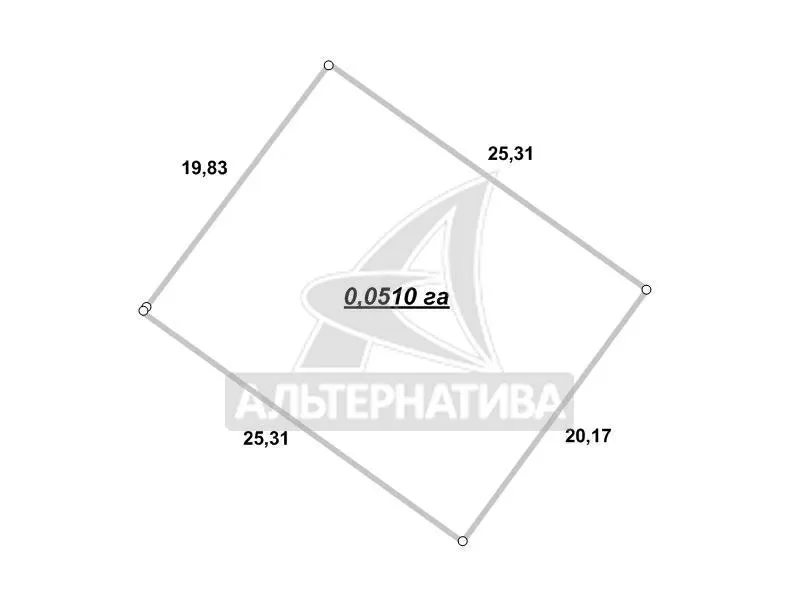 Садовый участок в Брестском р-не. Участок - 0, 0510 га. r181635 4