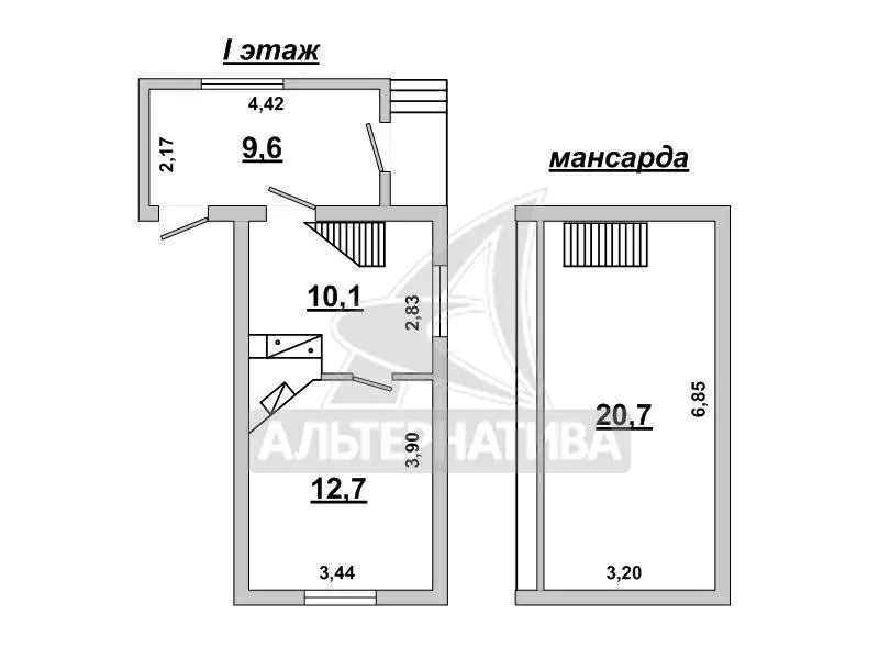 Садовый домик в черте города Бреста. 2002 г.п. r181584 5