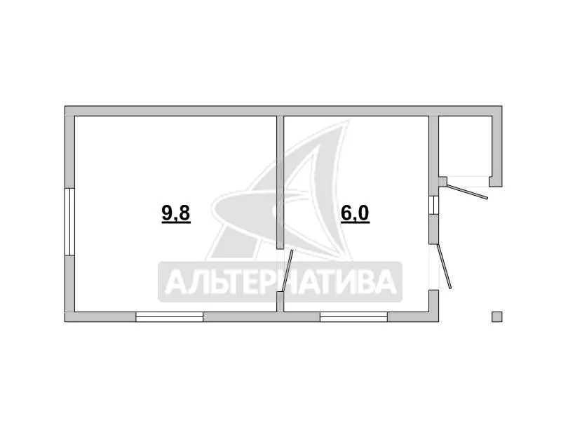 Садовый домик в Брестском р-не. 1 этаж,  мансарда. r181835 2