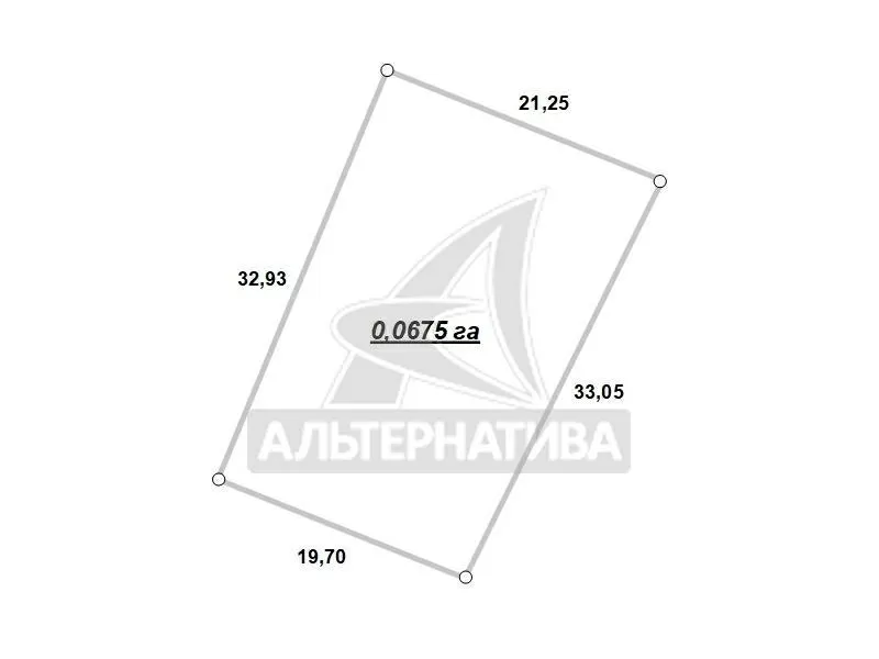 Садовый участок в черте г.Бреста. Участок - 0, 0675 га. r181803 2