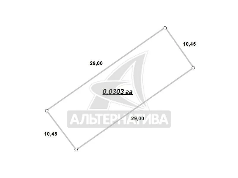 Садовый участок в Брестском р-не. Участок - 0, 0303 га. r181914