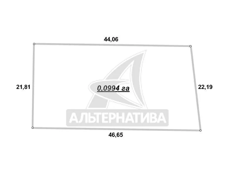 Садовый участок в Брестском р-не. Участок - 0, 0994 га. r182408 6