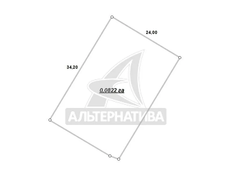 Садовый участок в черте г.Бреста. Участок - 0, 0822 га. r182347 5