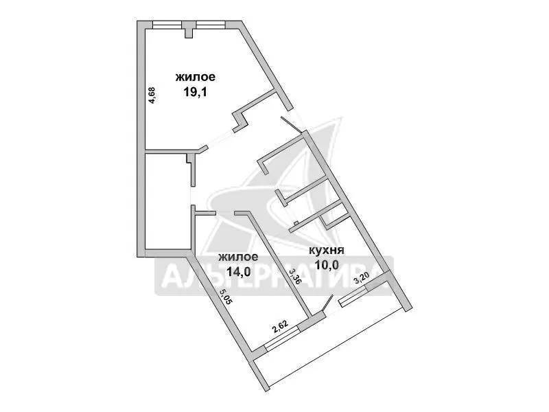 2-комнатная квартира,  г.Брест,  Московская ул.,  2014 г.п. w172889 2