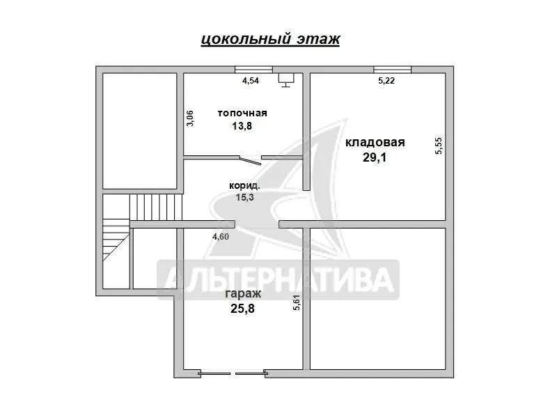 Жилой дом в г.Бресте. 2010 г.п. 1 этаж,  цокольный этаж. r182969 4