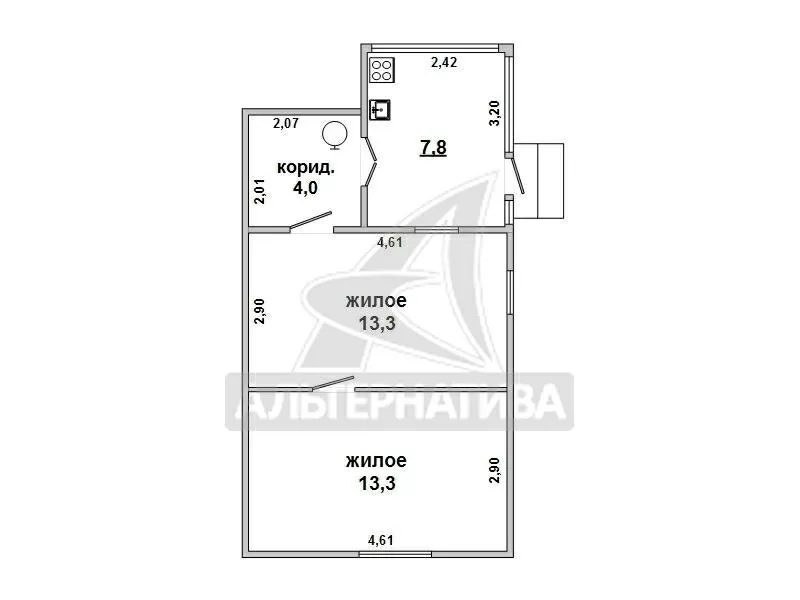 Квартира в блокированном доме 3 минутах от центра г.Бреста. r172391 11