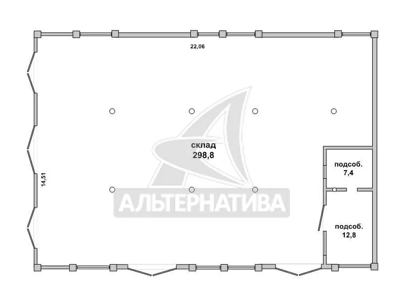 Многофункциональное неотапливаемое помещение в собственность. y171453 7