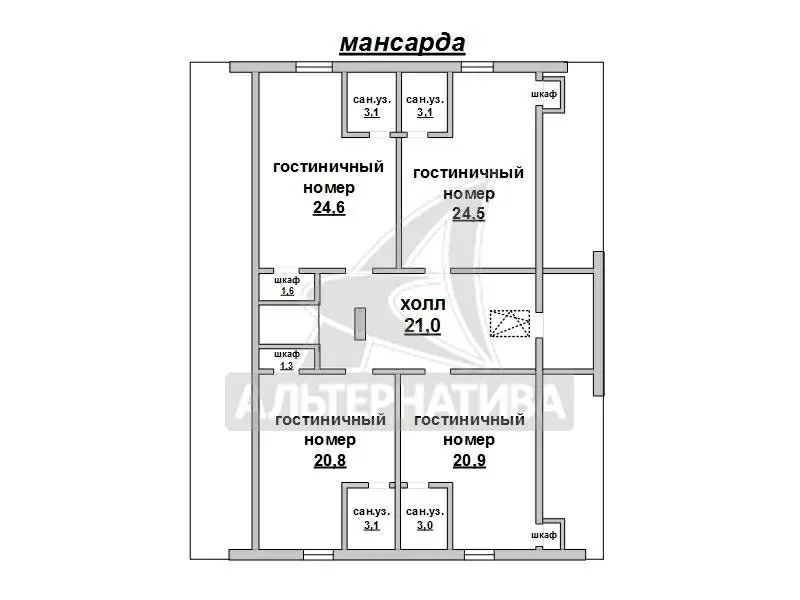 Дом под чистовую отделку 2014 г.п. Ближайший пригород Бреста. r160410 9