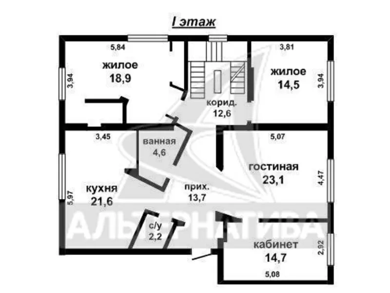 6-комнатная квартира,  г.Брест,  Тришинская ул.,  2004 г.п. w160351 2