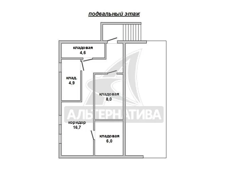 Жилой дом в Брестском р-не. 1989 г.п. 1 этаж,  мансарда r183377 6