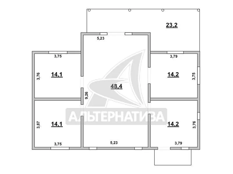 Коробка жилого дома в Брестском р-не. 2017 г.п. r180265 18